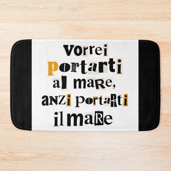 Item preview,  Vorrei Portarti Al Mare Anzi Portarti Il Mare Coez designed and sold by TIMOTARTINEZ.
