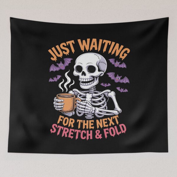 Item preview, Halloween Sourdough Baking Waiting For Next Stretch designed and sold by ticlitule.