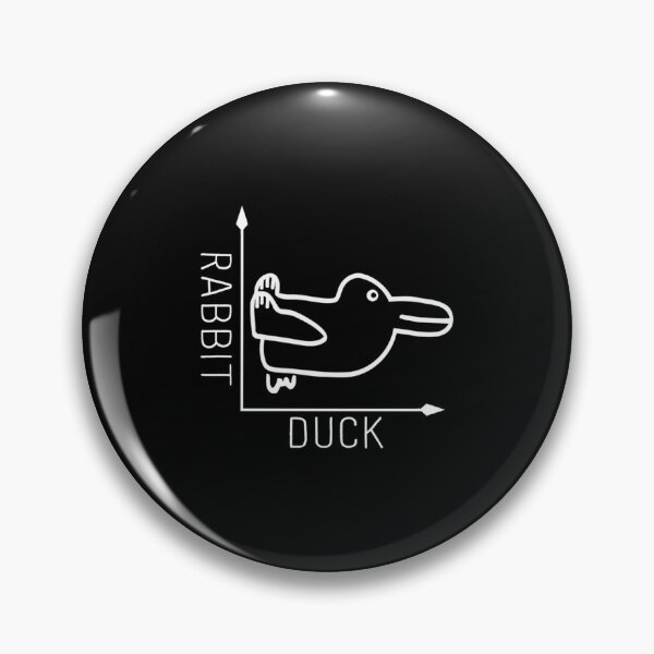 Item preview, Wittgenstein Rabbit Duck Illusion designed and sold by RODRIGUEZLAWSON.