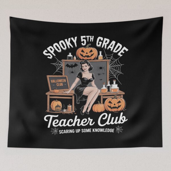 Item preview, Halloween Spooky 5th Grade Teacher Club designed and sold by ticlitule.