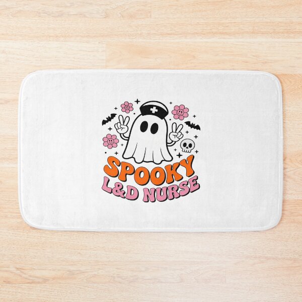 Item preview, Halloween Spooky Boo Ghost Labor Delivery Nurse L&D OBGYN designed and sold by ticlitule.