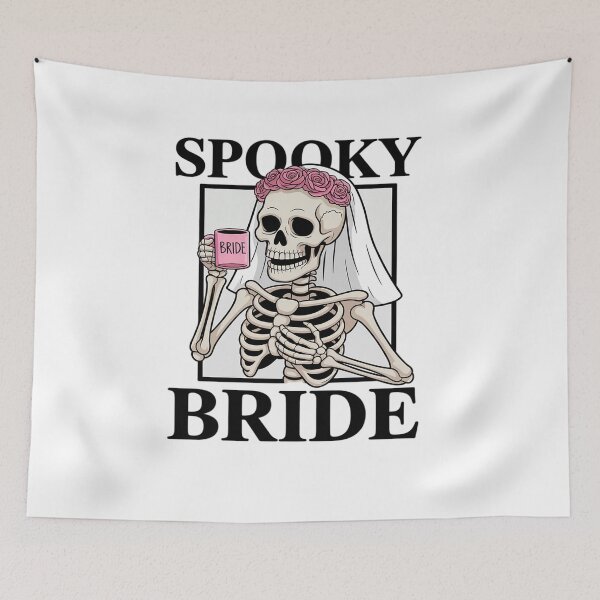 Item preview, Halloween Spooky Bride Bridesmaid Skeleton Bachelorette designed and sold by ticlitule.