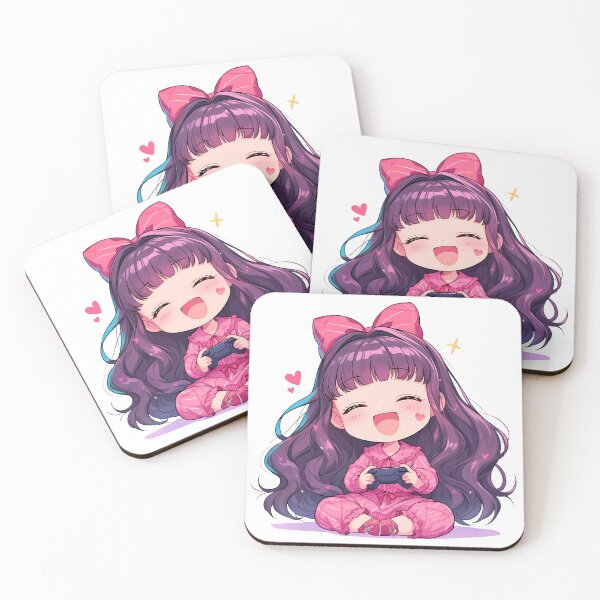 Item preview, Tomoyo Daidouji Cardcaptor Sakura Anime Girl Cute Chibi Playing Video Game designed and sold by earlobejerk.