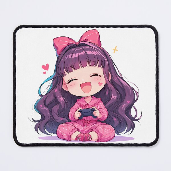 Item preview, Tomoyo Daidouji Cardcaptor Sakura Anime Girl Cute Chibi Playing Video Game designed and sold by earlobejerk.