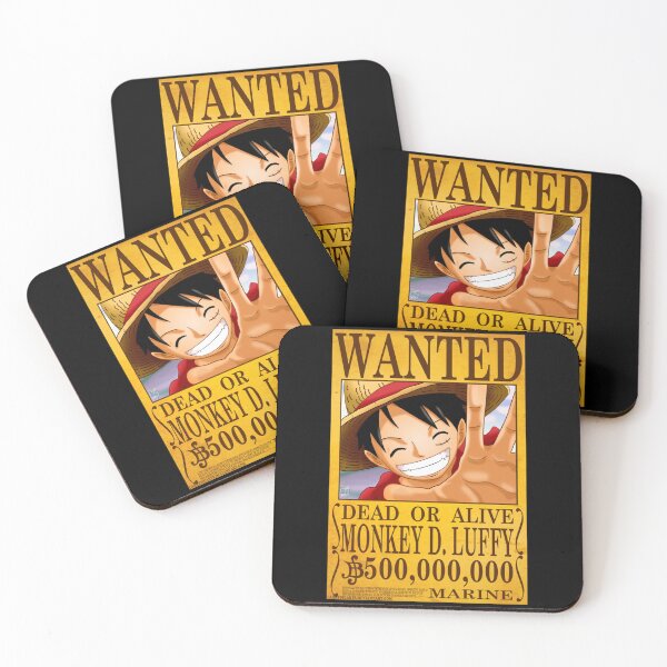 Item preview, WANTED D.LUFFY designed and sold by TomMertz.