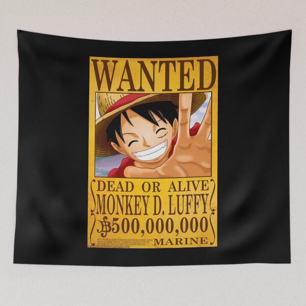 Item preview, WANTED D.LUFFY designed and sold by TomMertz.
