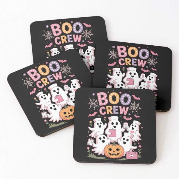 Item preview, Boo Boo Crew Nurse Ghost Women Halloween Nurse designed and sold by ValerieRodrigue.