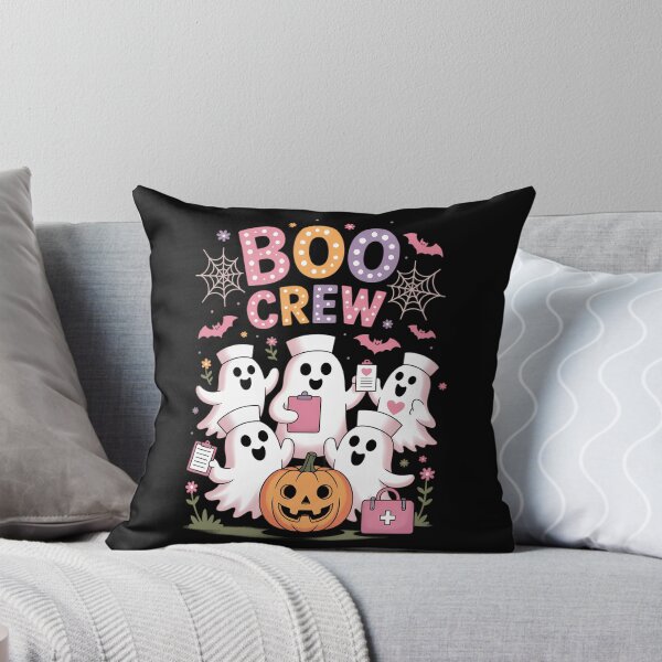 Item preview, Boo Boo Crew Nurse Ghost Women Halloween Nurse designed and sold by ValerieRodrigue.