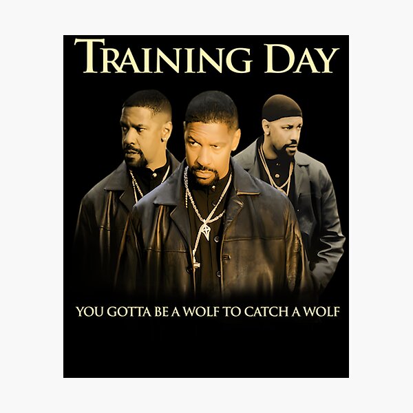 Aperçu de l'œuvre Journée de formation Denzel Washington créée et vendue par FinleyMahmoo.