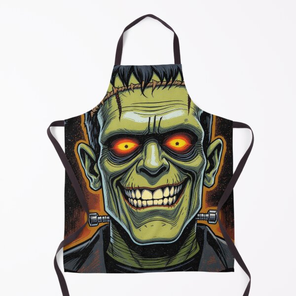 Artikelvorschau, Frankenstein-Monster – Gruselige Halloween-Horror-Illustration entworfen und verkauft von DamianRoy88.