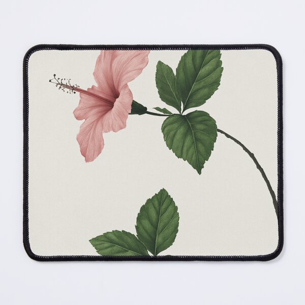 Item preview, Minimalist Hibiscus Flower – Nature Art Print designed and sold by Tik Logy.
