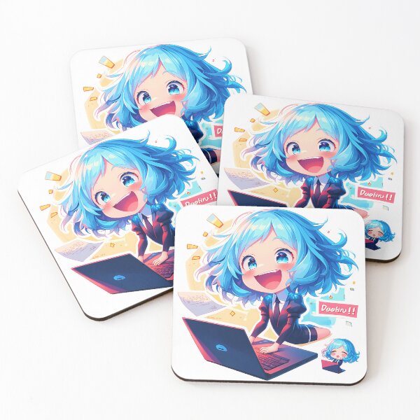 Item preview, Rutile Land Lustrous Anime Girl Cute Chibi Playing Video Game designed and sold by earlobejerk.