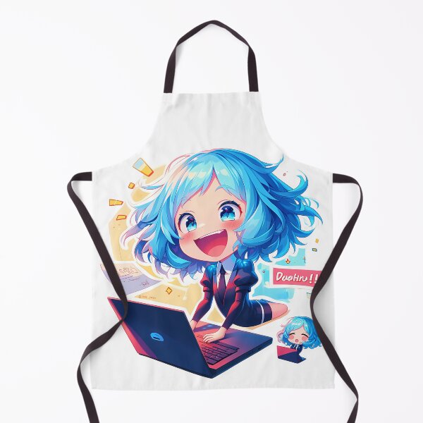 Item preview, Rutile Land Lustrous Anime Girl Cute Chibi Playing Video Game designed and sold by earlobejerk.
