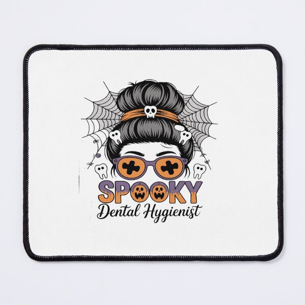 Item preview, Halloween Spooky Dental Hygienist Costume Messy Hair Girl designed and sold by tabdejinti.