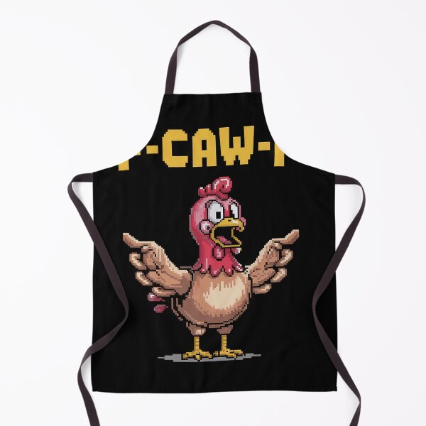 Item preview, Funny Pixel Art F-Caw-F Chicken Retro Gamer designed and sold by HaskellHaley.