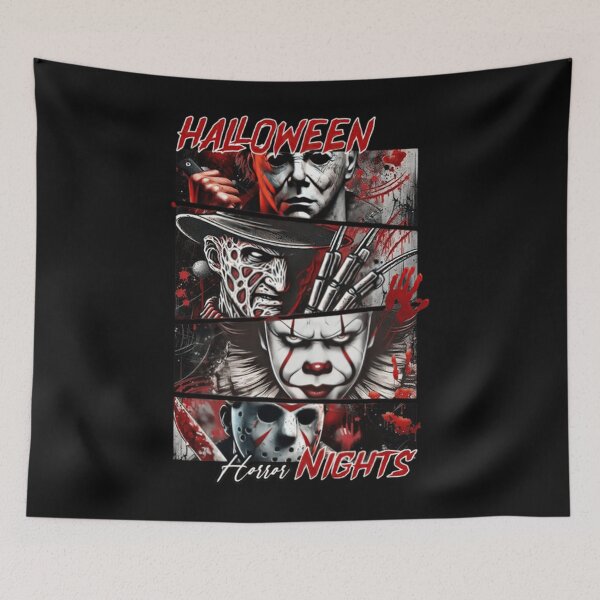 Item preview, Halloween Characters Horror Nights 2025 Spooky designed and sold by NullCallahan.