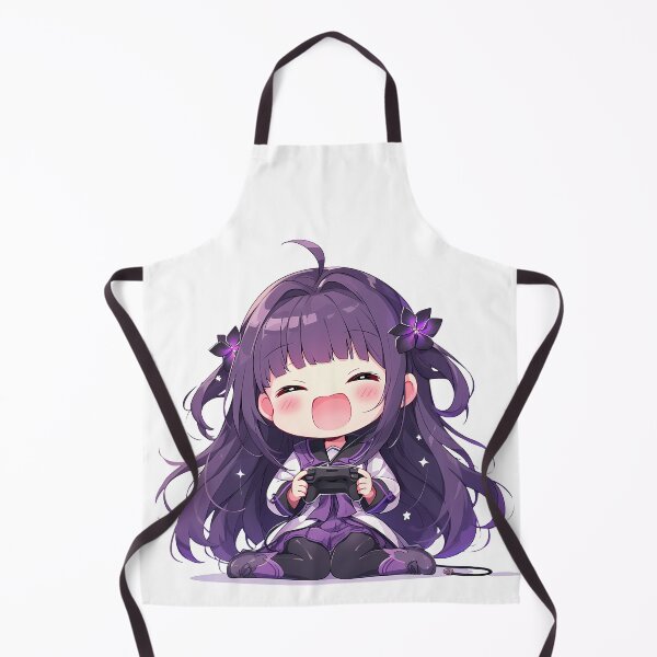Item preview, Homura Akemi Magia Record Anime Girl Cute Chibi Playing Video Game designed and sold by earlobejerk.