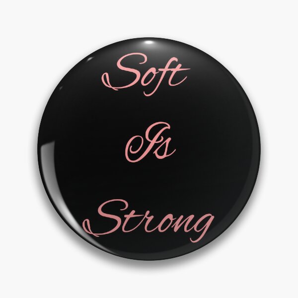 Item preview, Soft Is Strong T-Shirt Gifts For Mindfulness Fans designed and sold by EggertoneArt.