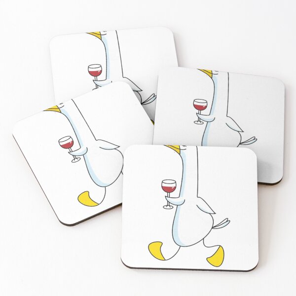 Item preview, Christmas goose with wine funny designed and sold by russelportalupi.