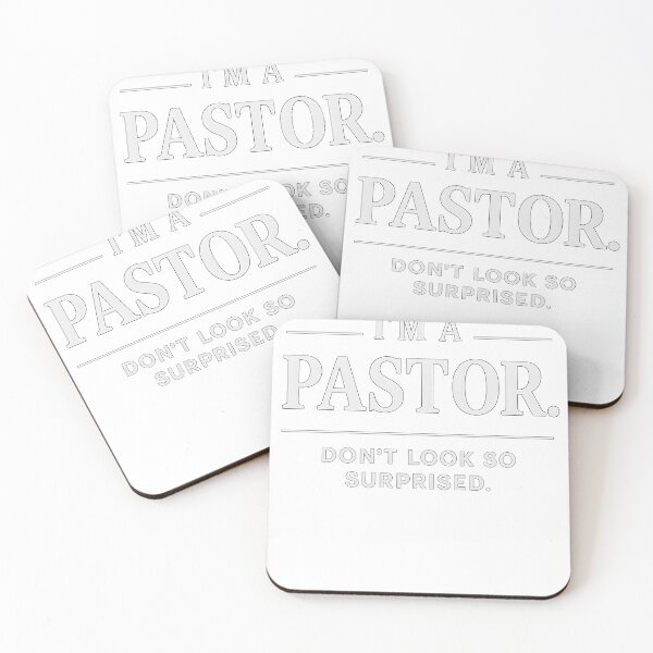 Item preview, I’M A PASTOR. DON’T LOOK SO SURPRISED. designed and sold by GiselaForster.