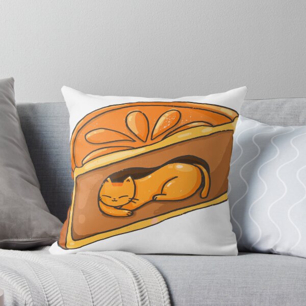 Item preview, Pudding the Cat as a Mooncake Egg Yolk – Cute Kawaii Mid-Autumn Festival Illustration designed and sold by Sleepy-Town.