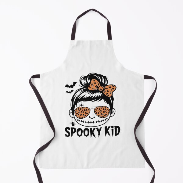 Item preview, Halloween Spooky Kid Messy Bun Costume Girls Kids Youth Teen designed and sold by tabdejinti.