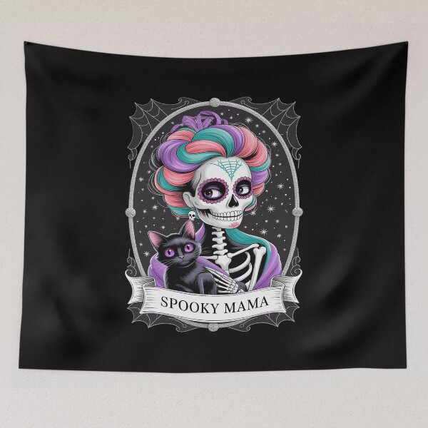 Item preview, Halloween Spooky Mama Family Matching Spooky Tarot Card designed and sold by tabdejinti.