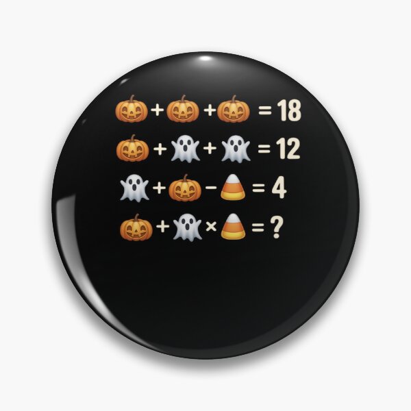 Item preview, Halloween Spooky Math Puzzle Fun designed and sold by tabdejinti.