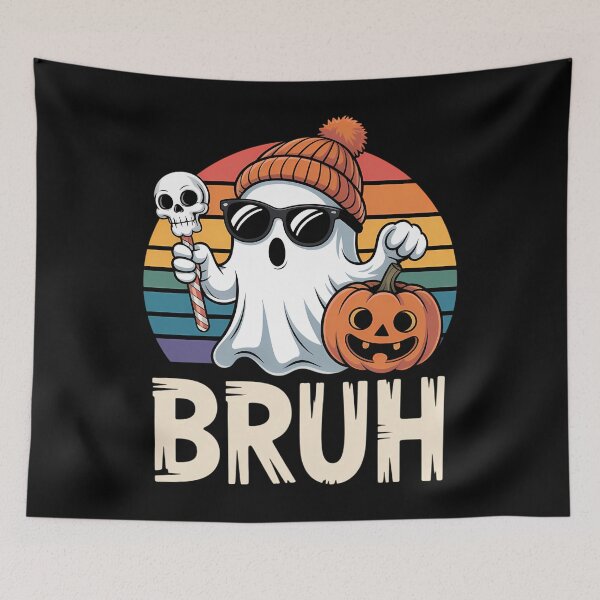 Item preview, Bruh Ghost Halloween Cute Ghost Trick Or Treat Candy designed and sold by Bandikonsalez.