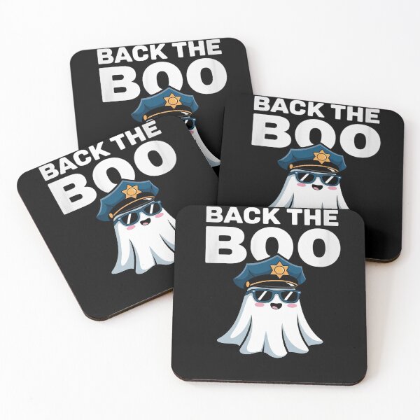 Item preview, Halloween Spooky Season Back The Boo Funny Police Ghost designed and sold by tabdejinti.