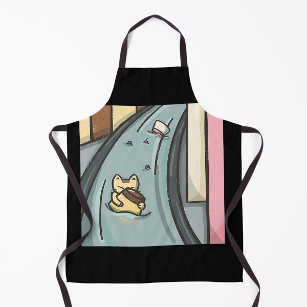 Item preview, Pudding The Cat Swept Away By The Current designed and sold by HaskellHaley.