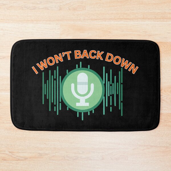 Item preview, I Wont Back Down designed and sold by GaryLeonardIsaa.