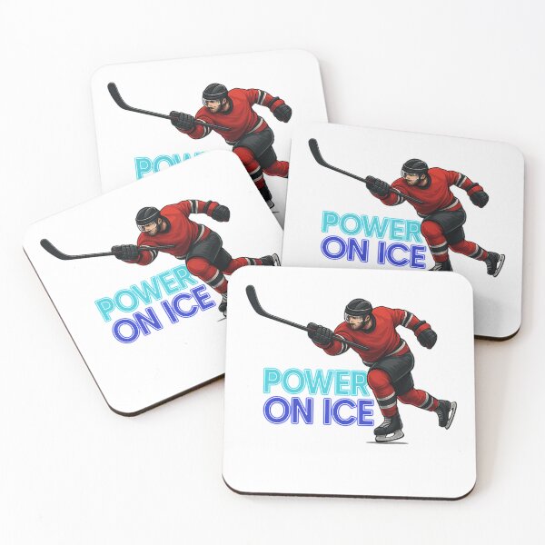 Item preview, Power On Ice Ice Hockey Design For Sports Fans designed and sold by BradySmith88.