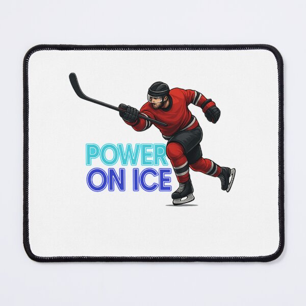 Item preview, Power On Ice Ice Hockey Design For Sports Fans designed and sold by BradySmith88.