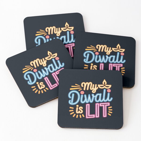 Item preview, My Diwali Is Lit – Neon Glow Festival Design designed and sold by Jollys-ArtShop.