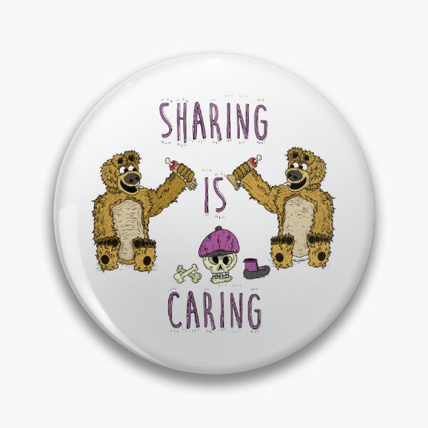Item preview, Sharing is caring! designed and sold by nostakesart.