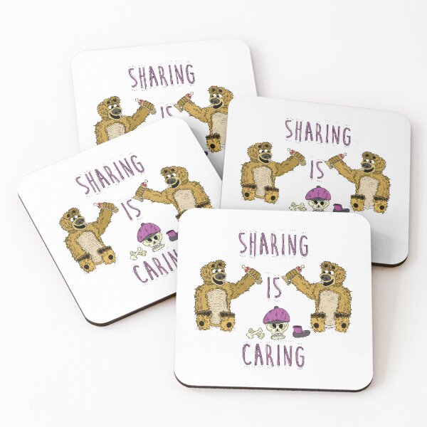Item preview, Sharing is caring! designed and sold by nostakesart.
