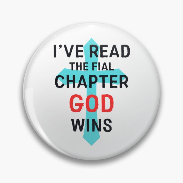 Item preview, I've Read The Final Chapter God Wins Christian Religion T-Shirt designed and sold by TTT-Funny-Shop.
