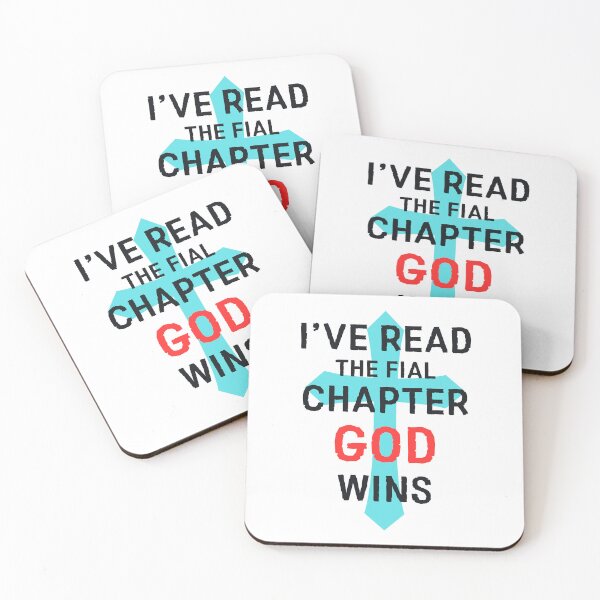 Item preview, I've Read The Final Chapter God Wins Christian Religion T-Shirt designed and sold by TTT-Funny-Shop.