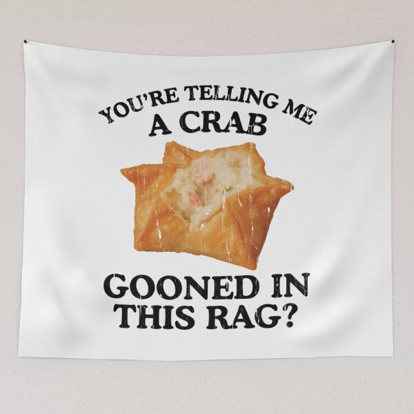 Item preview, Youre Telling Me A Crab designed and sold by HaskellHaley.