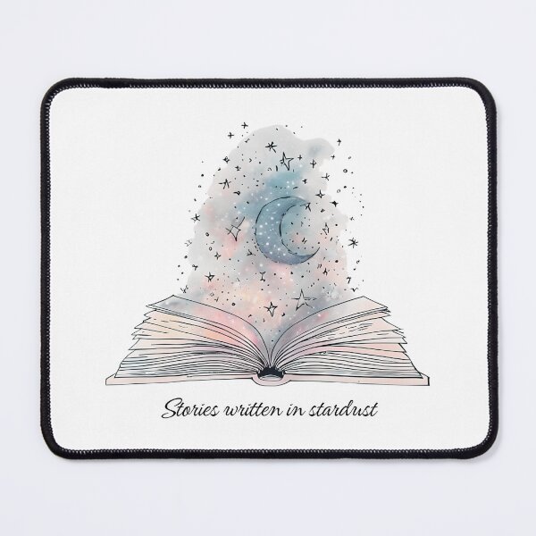 Item preview, Magical Open Book with Stars and Moon designed and sold by The Crazy Cat Lady.