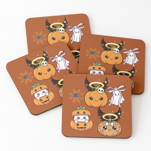 Item preview, Five friends on the day of Halloween. designed and sold by janice56.