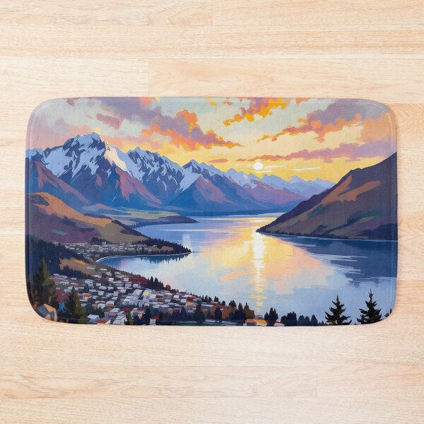Item preview, Queenstown - New Zealand - Lake Wakatipu Sunset designed and sold by Wiss2Arts.