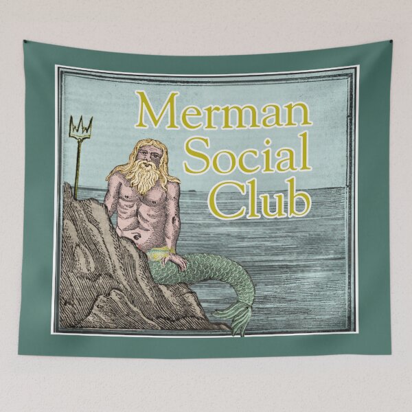 Item preview, Merman Social Club designed and sold by Wish Art.