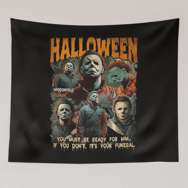 Item preview, Halloween Michael Myers Retro Movie designed and sold by MichaelAlois.