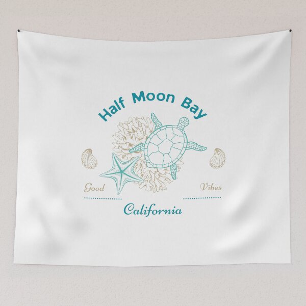 Item preview, Half Moon Bay California designed and sold by HalfMoonBayShop.
