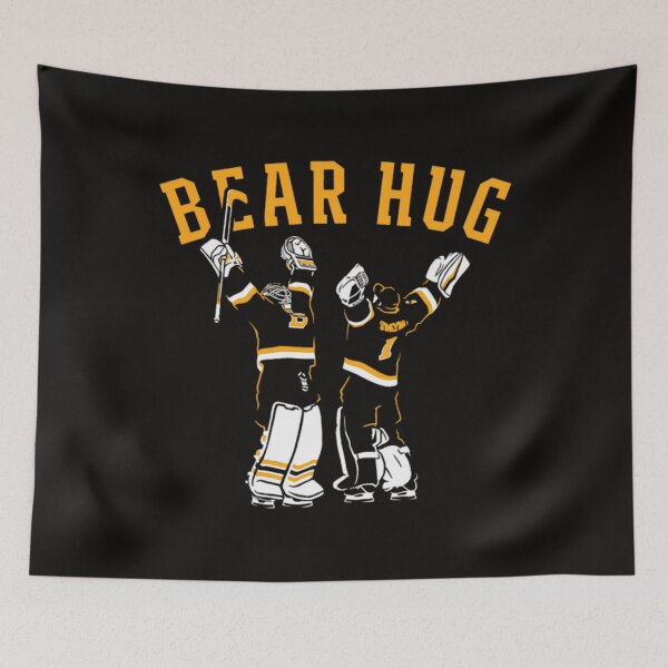 Item preview, Bruins Goalie Bear Hug - Bruins designed and sold by MichaelAlois.