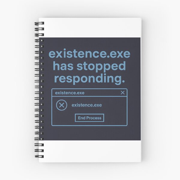 Item preview, existence.exe has stopped responding designed and sold by TheGraphicaLab.