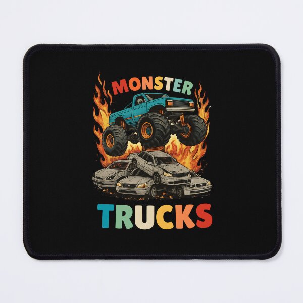 Item preview, Monster Trucks are my jam designed and sold by Aiolin.