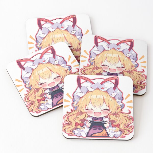Item preview, Yukari Yakumo Touhou Anime Girl Cute Chibi Playing Video Game designed and sold by earlobejerk.